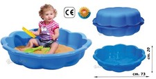 Bac À Sable Piscine Avec Couvercle De Jardin Pour Enfants GRAND 75 Litres