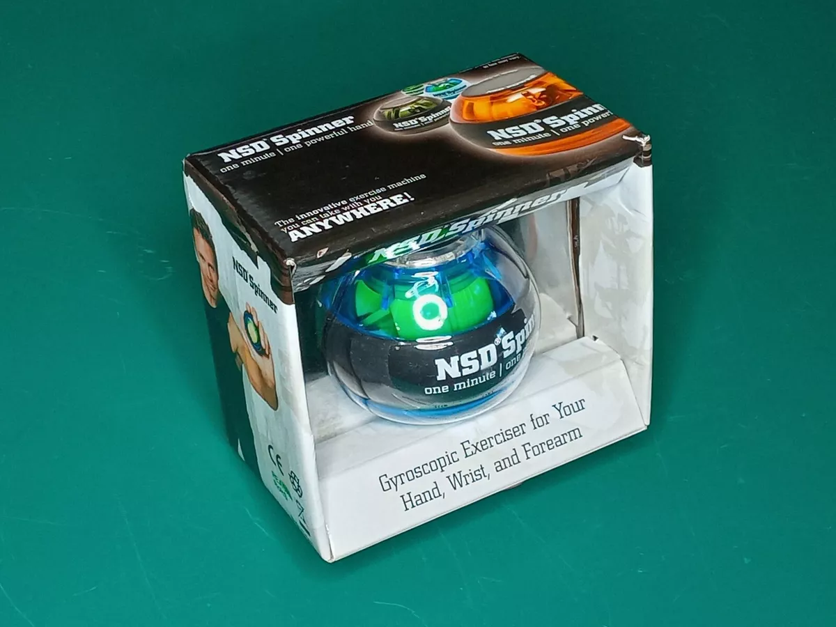 NSD Spinner, PB-688C blue, LCD counter, starting cord, used - in box.