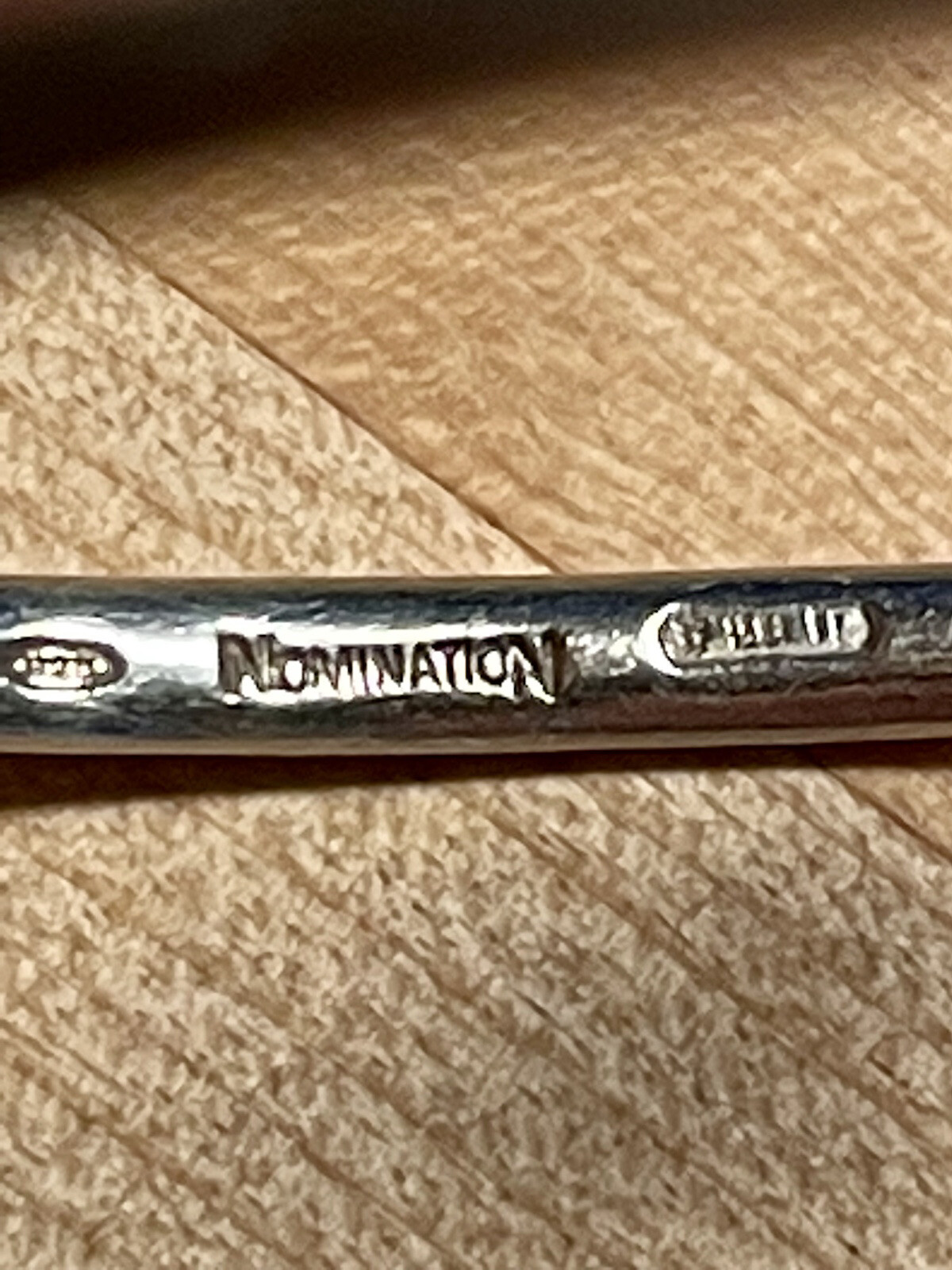 Nomination Sterling Silver Adjustable Bangle Brac… - image 11