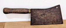 Vintage Butcher's Knife Chopper No. 2 Tool ANCIENT Kitchen Utensil