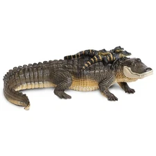 Alligator With Babies Incredible Creatures Figure Safari Ltd NEW