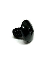 (50) 1/4-20 X 1/2 Phillips Truss Head Machine Screw BLACK OXIDE 9/16" Wide Head