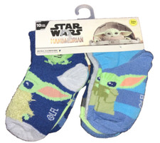 THE MANDALORIAN NEW TODDLER BOYS 12-24M ANKLE SOCKS 10 PAIR PACK STAR WARS