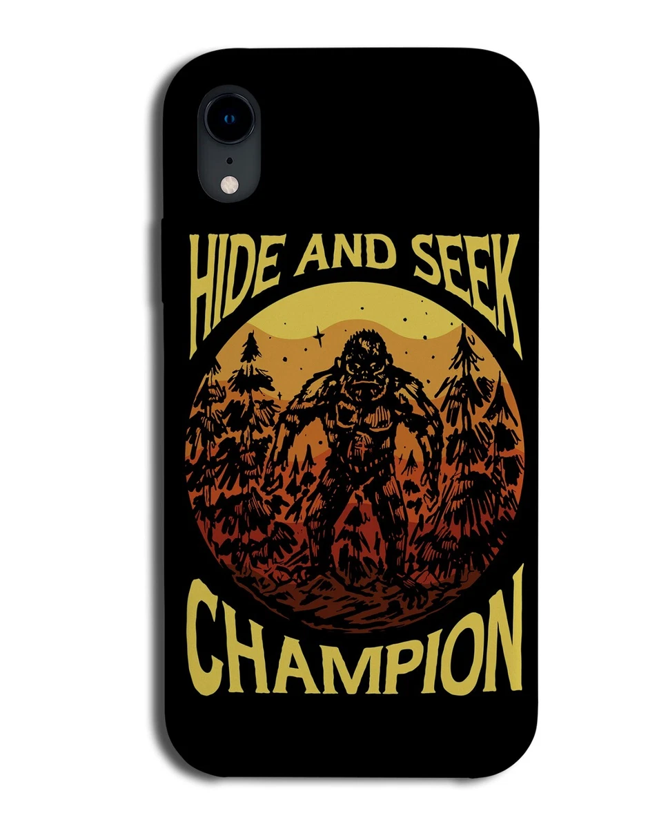 Big Foot Hide Seek Champion Phone Case Cover Funny Novelty Lol Sasquatch P500