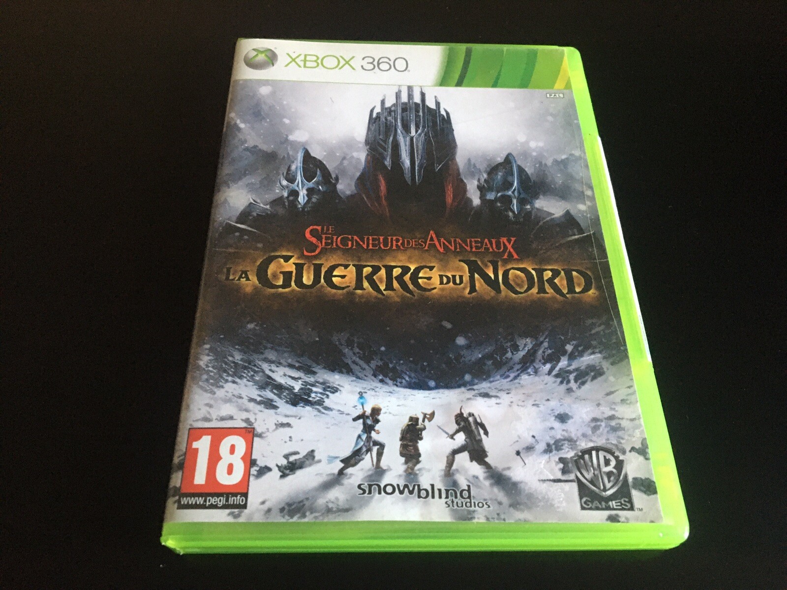 LE SEIGNEUR DES ANNEAUX LA GUERRE DU NORD MICROSOFT XBOX 360 EDITION FR COMPLET