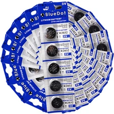 50 CR2032 Blister Packages DL2032 ECR2032 ECR2032 LM2032 KCR2032 Lithium Battery