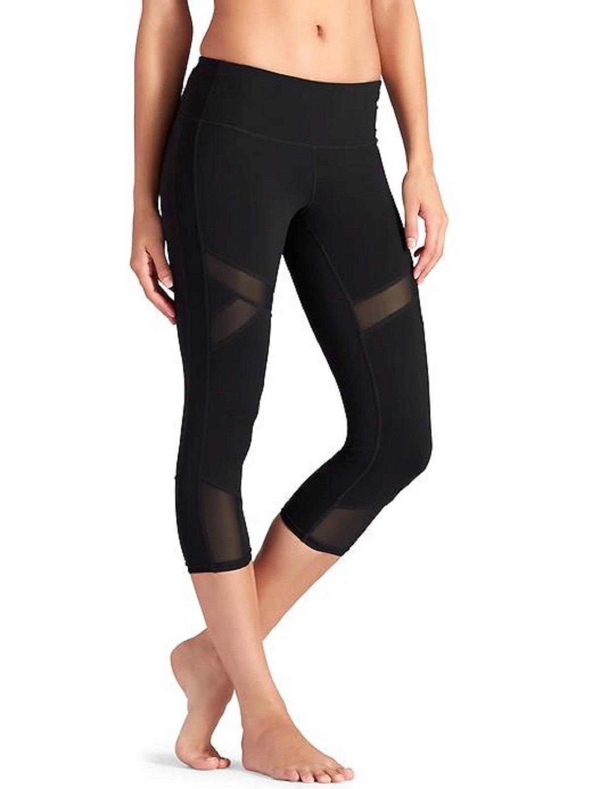 NWT Athleta Crux Capri, Black SIZE S #243142 N0106