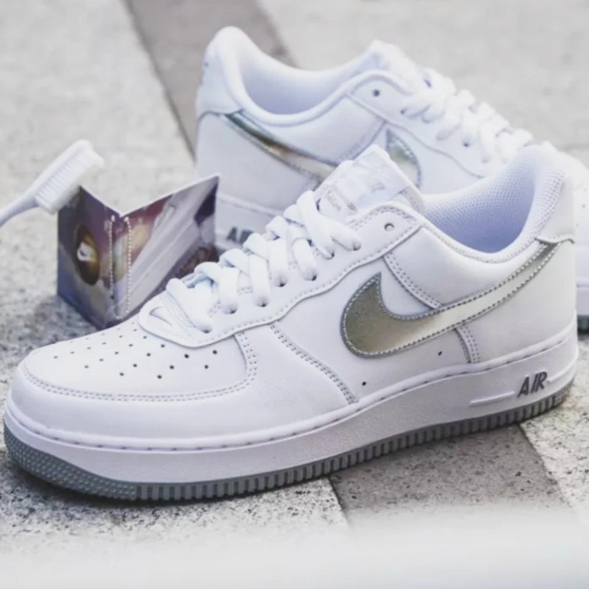 Nike Air Force 1 Low Retro (DZ6755-100) White/Metallic Silver / 11.5