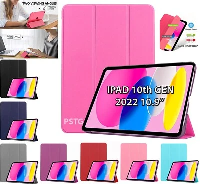 KNEKT Leather Magnetic Smart Case Cover For New Apple iPad 10th Generation 2022 10.9''