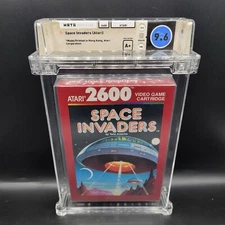 Space Invaders Atari 2600 (Red Box) Factory Sealed, graded Wata 9.6 A+