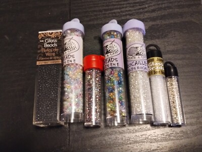 Rocailles Danice Beads Lot Glass Japanese And More Beads Perles De Verte Variety