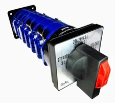 Wacker Neuson P/N: 5000153058 OEM (Voltage Selector Phase Switch)