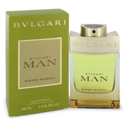 Bvlgari Man Wood Neroli by Bvlgari EDP Cologne for Men 3.4 oz New