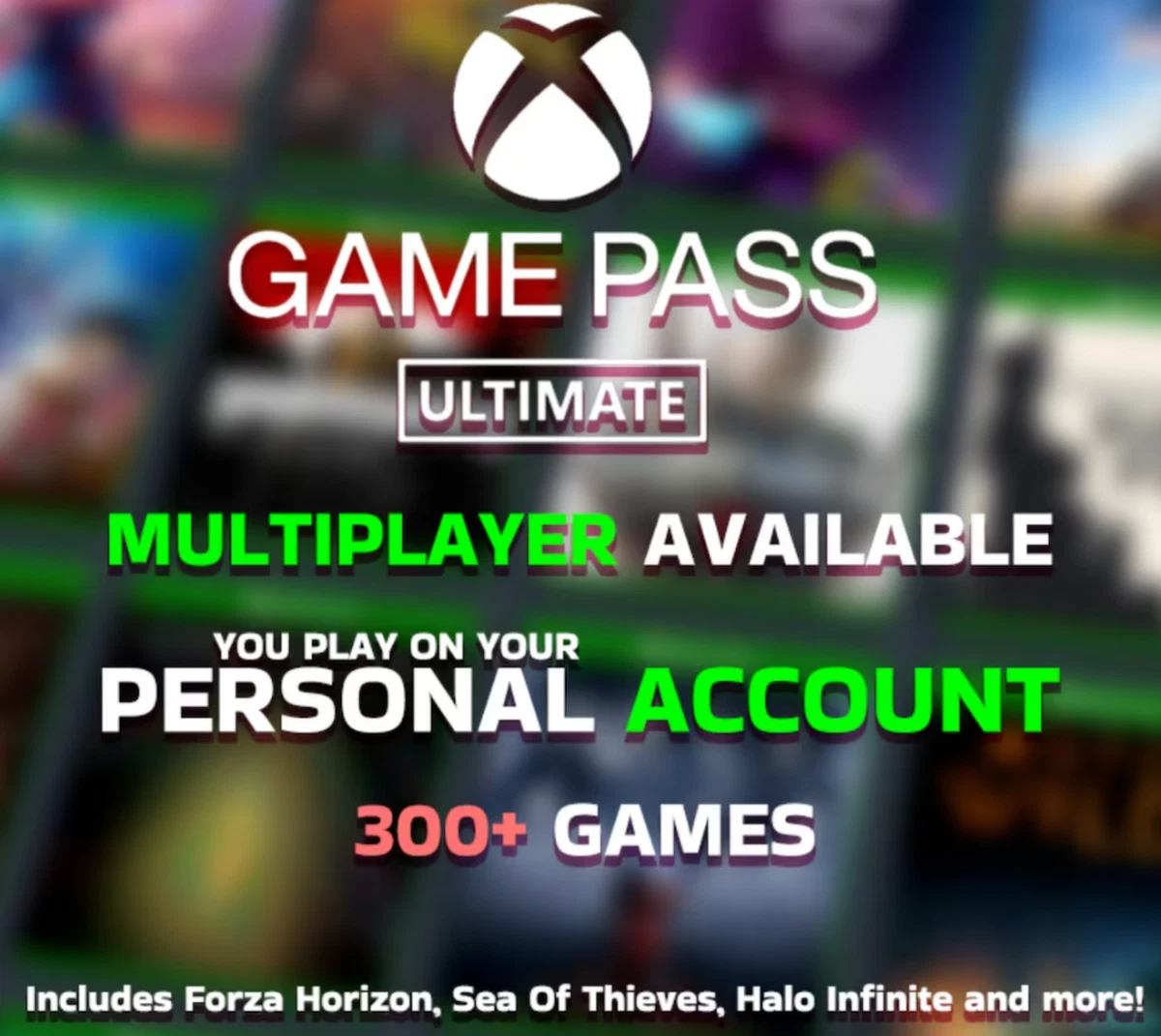 Xbox Game Pass Ultimate 12 months instant delivery (delivery time