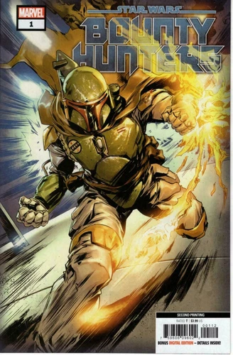 Star Wars Bounty Hunters #1  Marvel Comic Book 2nd Print 2020 NM 