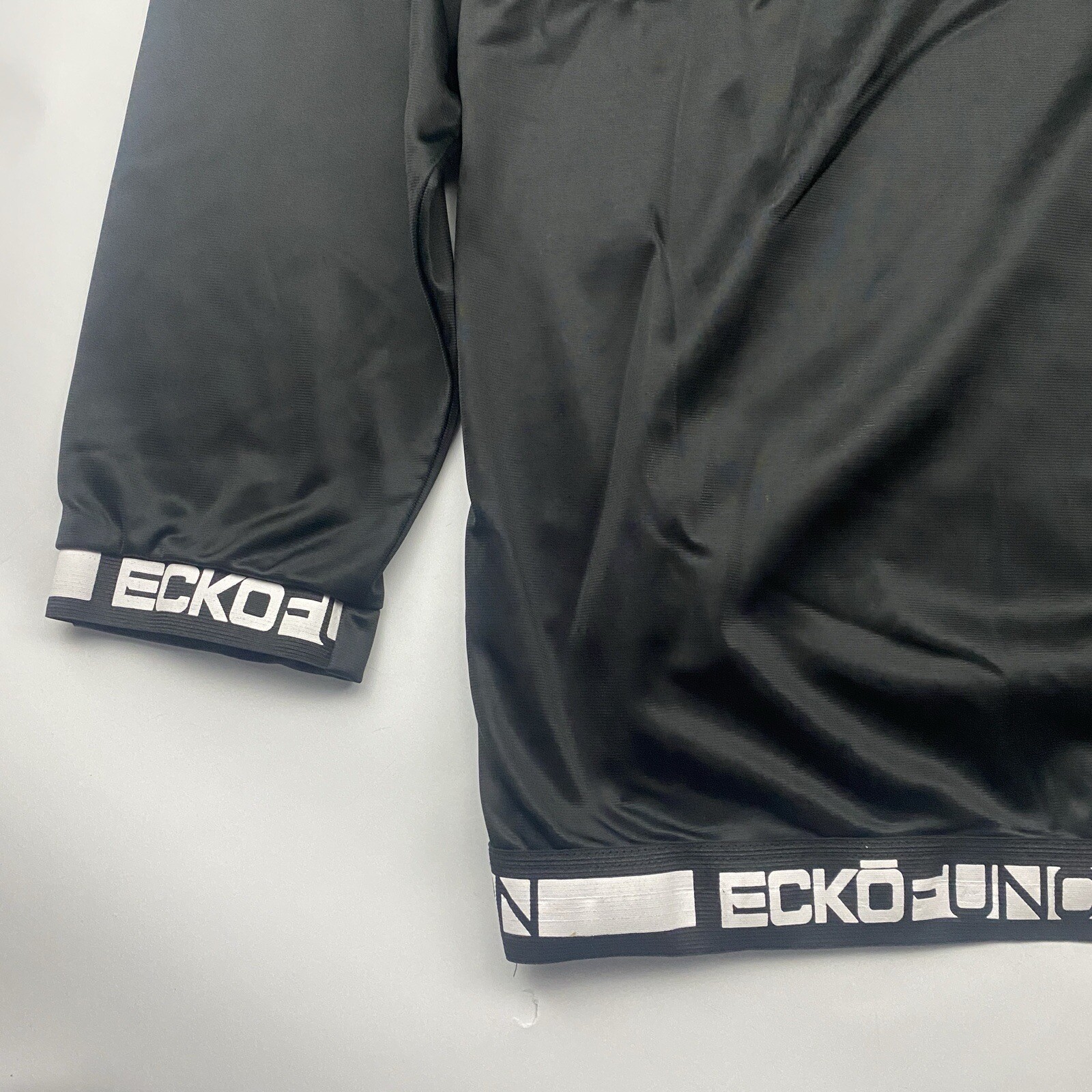 Ecko Function Black Gray Pullover Hoodie Drawstri… - image 11