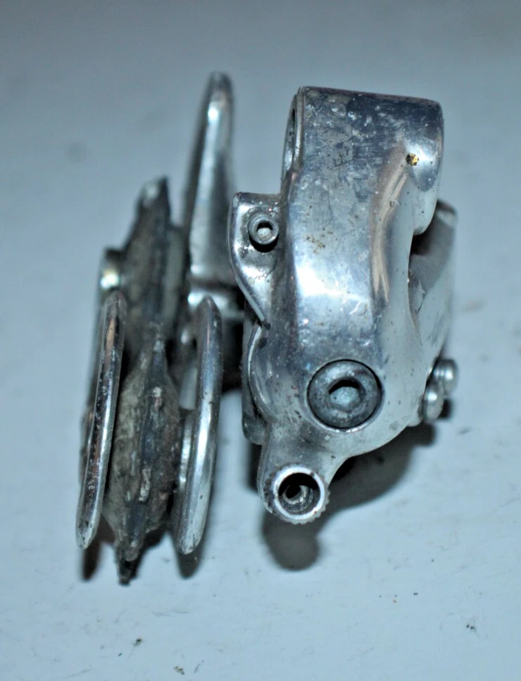 Desviador trasero Campagnolo corto alcance 9 velocidades plateado Campy Racing remitente EE. UU.:) Foto 2 de 4