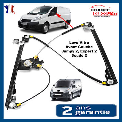 Mécanisme Lève-vitre Avant Droit Peugeot 806 Citroën Expert - Neuf - 2 Ans Garantie