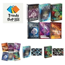 Bicycle Playing Cards, Stargazer Series 6-Deck Collector's Bundle | New Moon,...