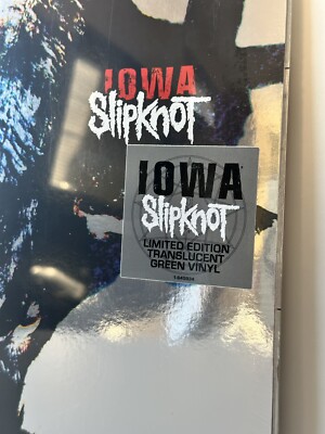 Slipknot - Iowa Translucent Green Limited Edition Vinyl 2xLP | eBay