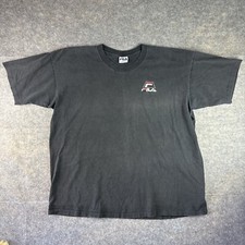 Fila Shirt Mens 2XL XXL Cotton Short Sleeve Blank Logo Shirt Made In USA