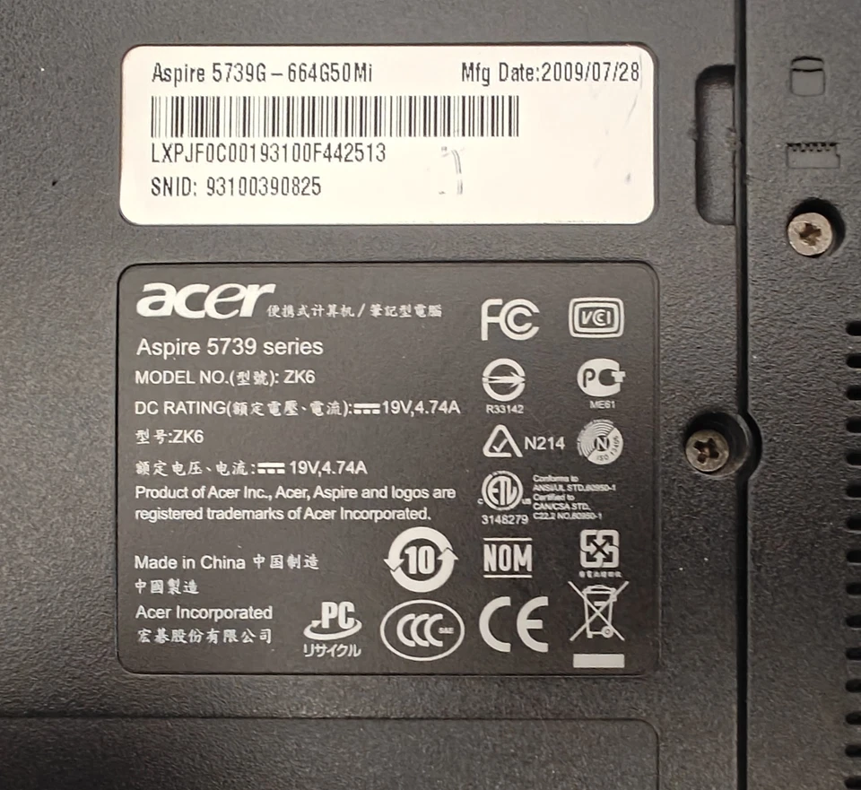 Acer Aspire 15.6 BMW E F G Series Diagnostics Laptop Win10 Pro 4GB 1TB ISTA - Image 4 of 4