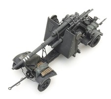 HO Minitank Artitec 7th Panzer Army 88MM A2075.6870069 Hand Painted
