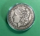 1884-CC Morgan Silver Dollar $1 Silver Carson City