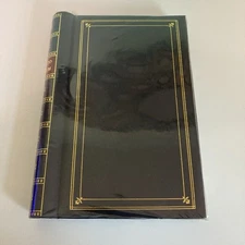 Photo Album Post Card Portfolio 300 Slip In Pockets 4"x6" Index & Memo Section