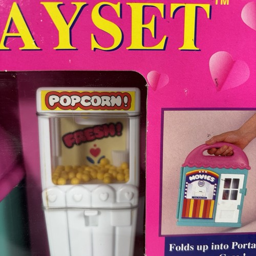 Vintage Forever Girl Friends Movie Theater Playset 1997 Meritus New  RARE! - Afbeelding 3 van 4
