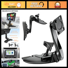 Universal CD Slot Mount for CarPlay - 360 Adjustable Arm for 7"-10.26" Screens