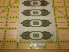 Pittsburgh Cincinnati Chicago St Louis Railroad $25 Bond Coupons Strip of 9 — photo 8