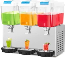 14.4 Gallon Commercial Beverage Dispenser Juice Cold Soda Fountain Machines