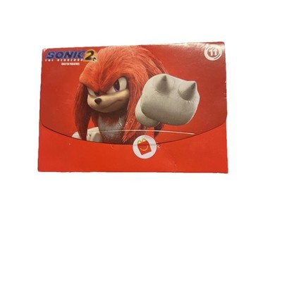 McDonalds Sonic 2 Happy Meal Toy #11 Knuckles Sealed Hedgehog