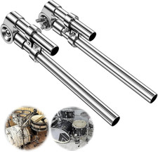 Tom Drum Brackets, 2 PCS Tom Mount Holder Arm...