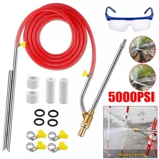 5000 PSI Sandblasting Kit for Pressure Washer Sand Blaster Attachment Power