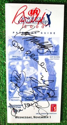 PGA Tour Autograph Pairing Guide Ray Floyd Bob Charles Jim Thorpe Tom Aaron More