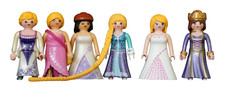 Playmobil Figur Frau Kleid Zopf Lang Rapunzel Märchen Dame - Konvolut Sammlung