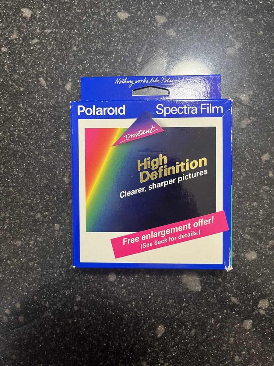 Polaroid Spectra High Def- Instant Film 10 Pictures Sealed