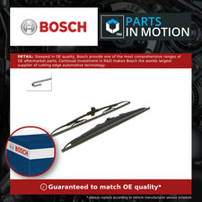2x Wiper Blades (Pair) fits AUDI A4 B5 Front 94 to 01 Windscreen Set Bosch New