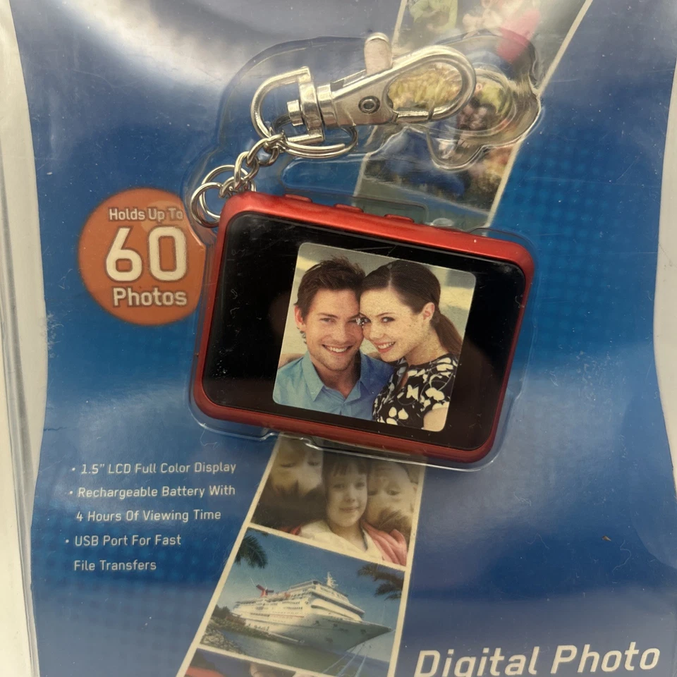 Sealed 2007 Black DP KEY  COBY  Digital Keychain PC Interface USB  1.5LCD Color - Image 4 of 4