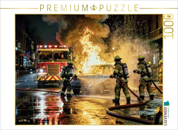 Calvendo Puzzle Adrenaline Meets Precision. | 1000 Pieces, Finished Size 25.2 ×-image