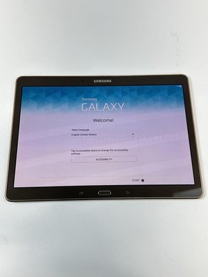 Samsung Galaxy Tab S 10.5inch 16GB SM-T800 Titanium Bronze (Wi-Fi) - Fair