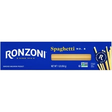Ronzoni Spaghetti Macaroni, 16 Ounce
