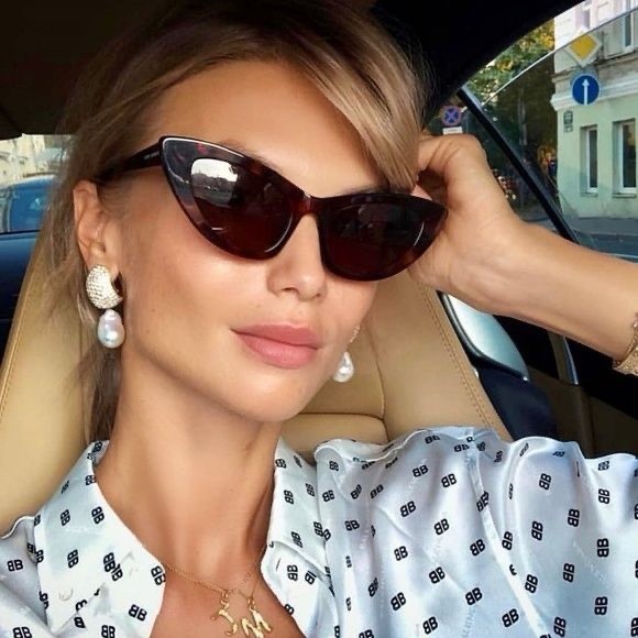 Occhiali da sole donna SAINT LAURENT SL 213 Lily Cat Eye 52. Nuovo