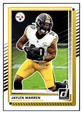 Jaylen Warren 2025 Donruss #200 Pittsburgh Steelers CheapBuy2orMore!
