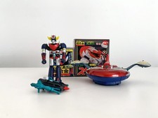 Grendizer Goldrake gashapon CGA 11 + 12 (Spazer repro box) Goldorak Bandai Popy