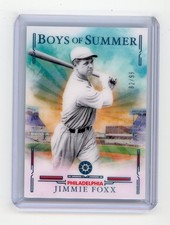 2025 Panini Boys Of Summer Baseball JIMMIE FOXX Blue #d 82/99