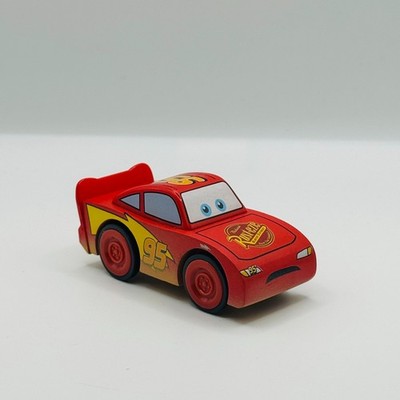 Disney Pixar Cars - WOOD DUSTY LIGHTNING MCQUEEN DIRT TRACK -  Wooden Toys R Us
