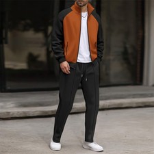 Mens Sweatsuits 2 Piece Sport Tracksuit Jogger Sweat Suits Jogging Outfits